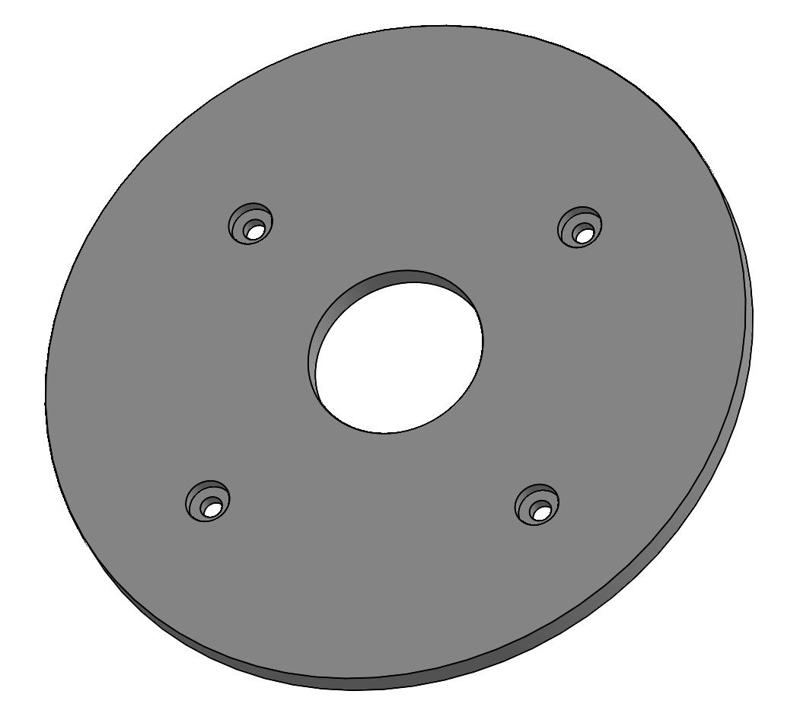 Bosch Colt Round Base Plate