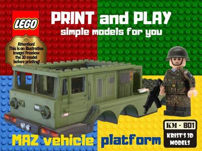 lego maz vehicle platform