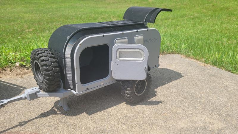 CGRC Warrior 1/10 scale Off Road Camper Trailer