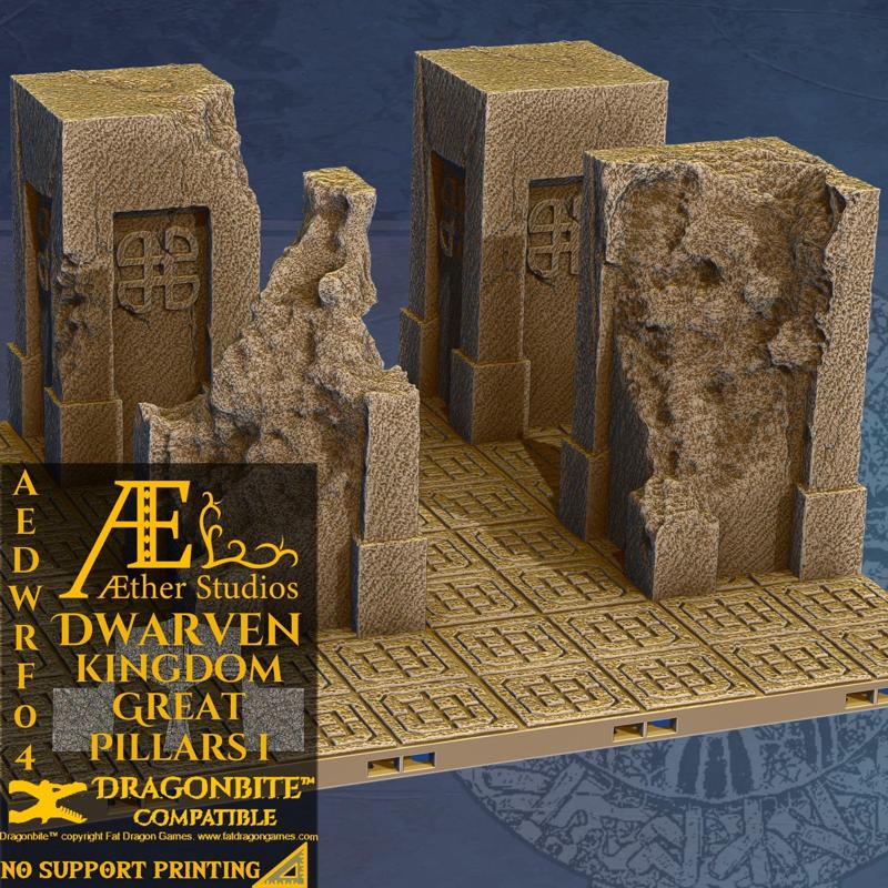 AEDWRF04 - Dwarven Kingdom Giant Pillars I