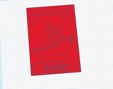 Benchy card