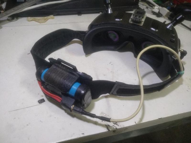 2s 18650 battery holder for walksnail Goggle X