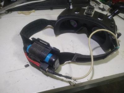 2s 18650 battery holder for walksnail Goggle X