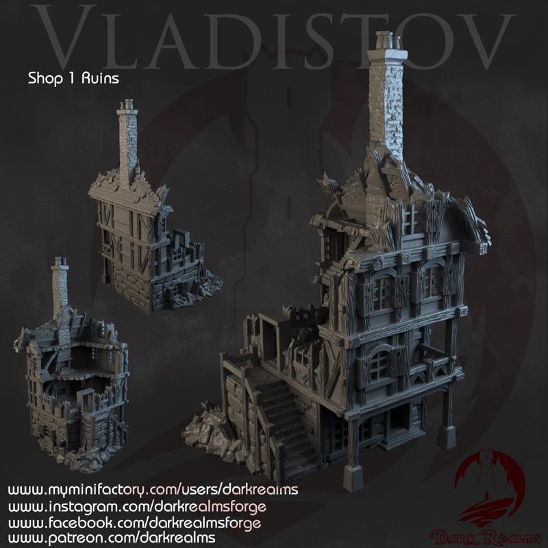 Dark Realms Vladistov - Shop 1 Ruins