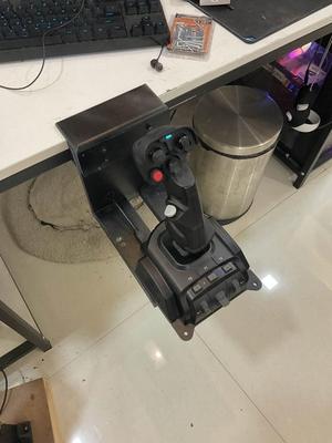 Flight Sim Stick Mount for Desk