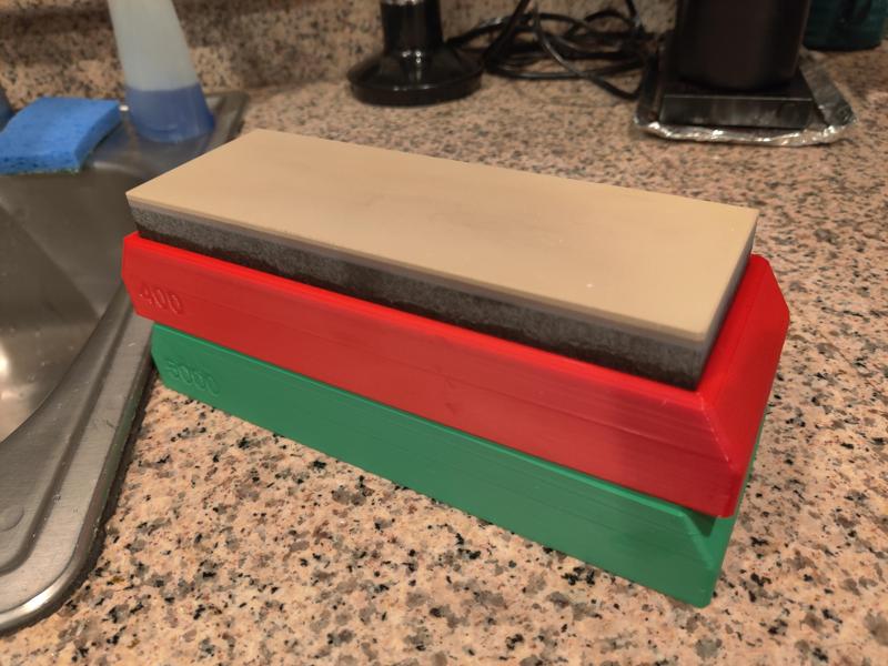 Stackable Sharpening Stone Holder/Mount