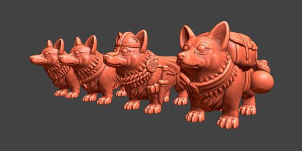 Pack Corgis