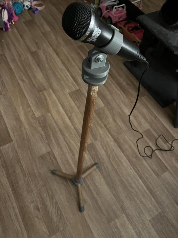 Drzak, stojan na microfon Guitar Hero, i jine