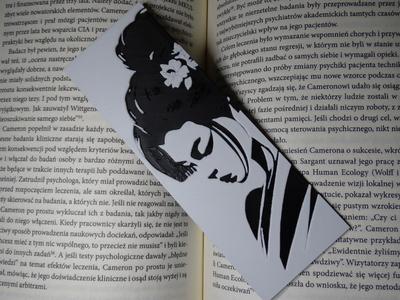Japanese girl bookmark