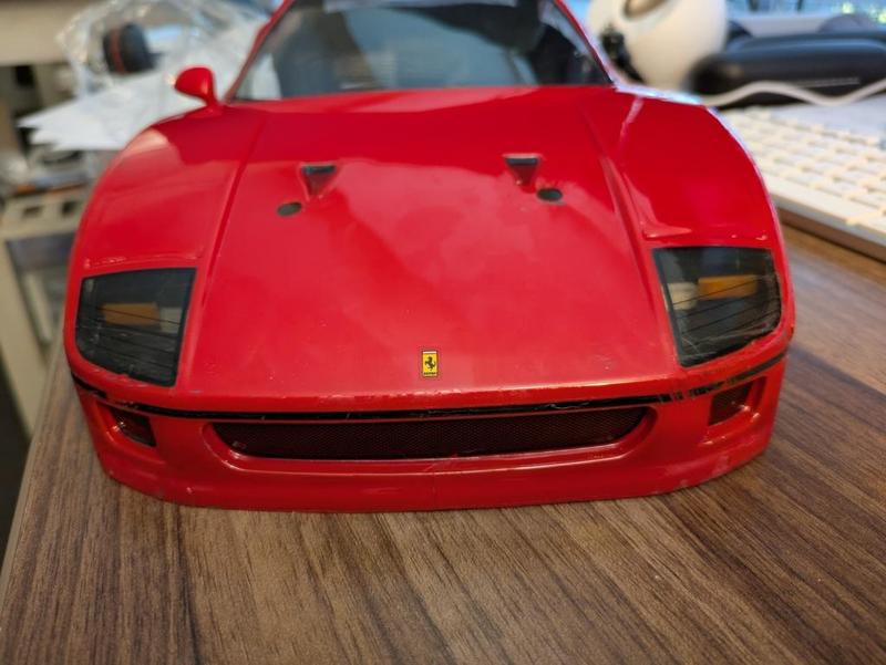 Tamiya 1/10 F40 Group-C RC front light bucket