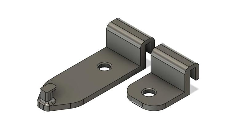 Surround sound clips for drop celing