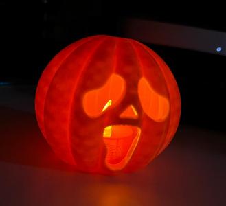 Pumpkin night light