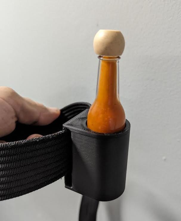 Mini Cholula Bottle Belt Holster