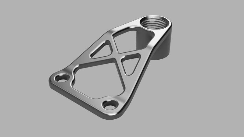 Reverse bowden filament guide