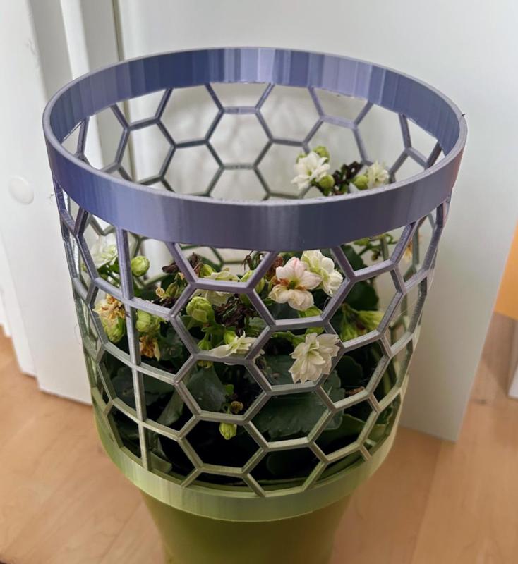 Honeycomb cylinder