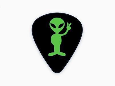 Alien Guitar Pick