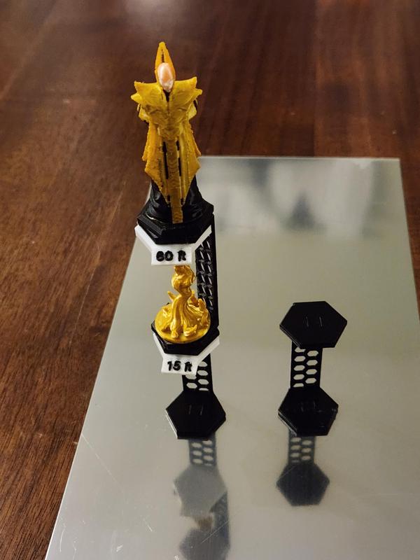 Magnetic Flight Base for TTRPG