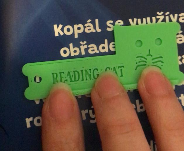 Reading Cat - Reading aid tool for kids with dyslexia or ADHD