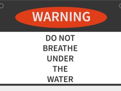 funny dont breathe under water