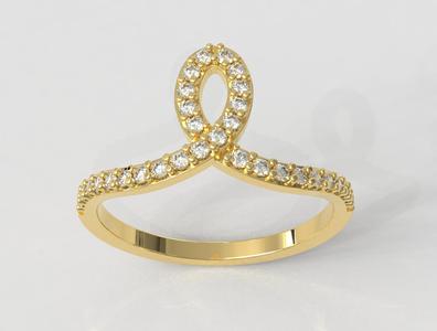 Minimalist Diamond Ring