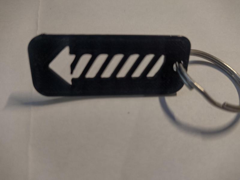 Firework Keyring