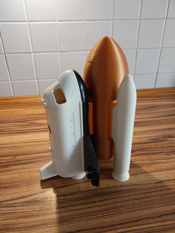 Duplo Space Shuttle Tank and Booster