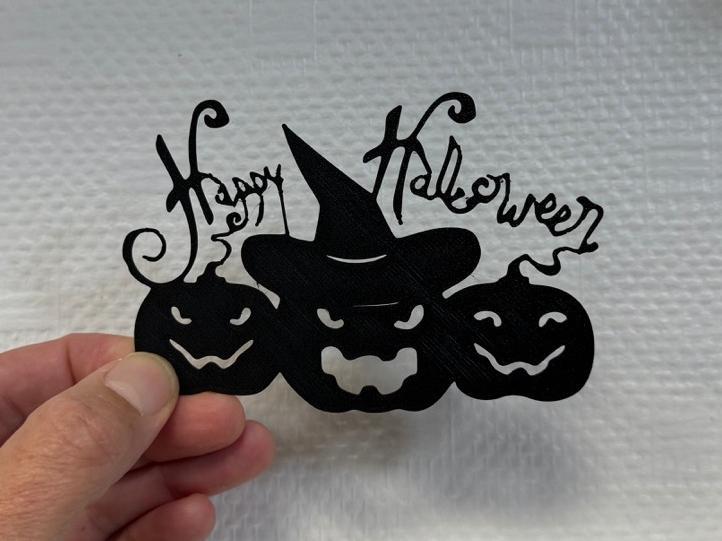 Decor Happy Halloween Pumpkin