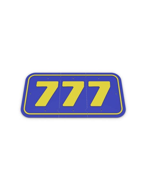 NUMBERS and LETTERS - BUILDING IDENTIFICATION SIGNS - 100mm SERIES