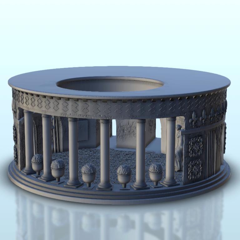 Rounded atrium 19 - Ancient Classic Old Archaic Historical 28mm 20mm 15mm