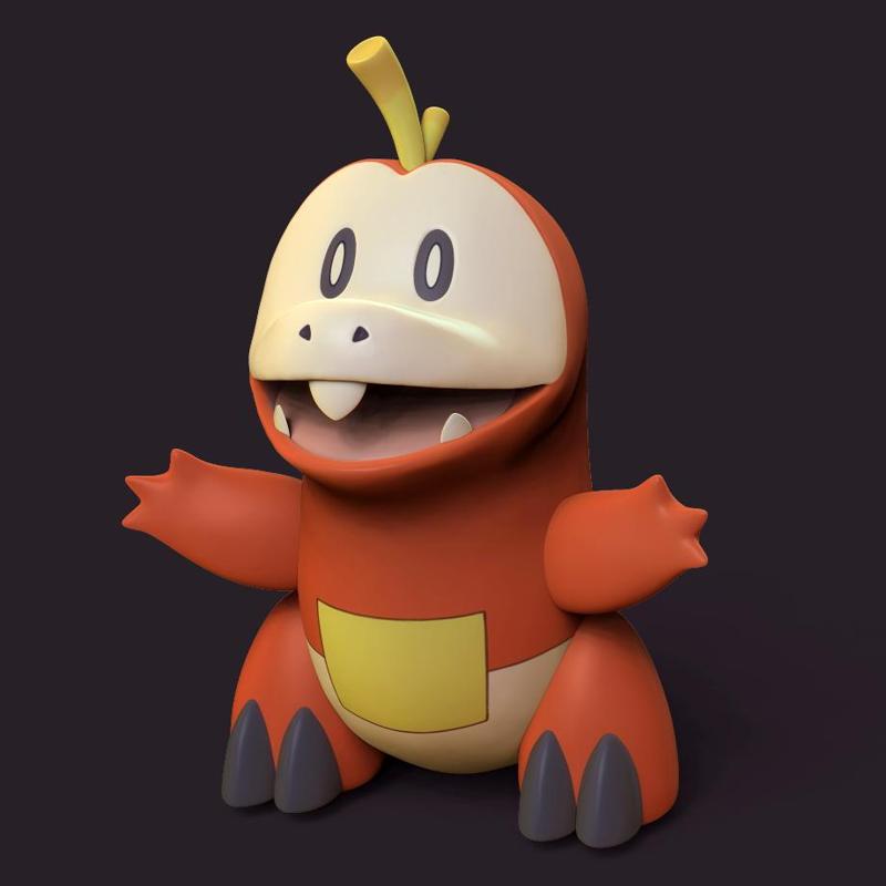 Fuecoco - Pokemon Fire Starter Paldea