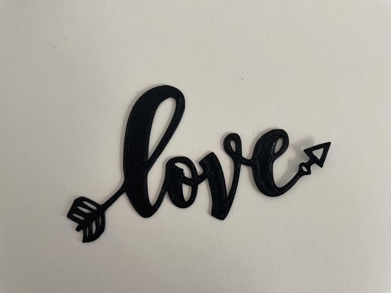 Love wall decor