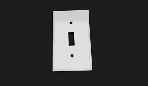 Traditional Light Switch Plate BLANK