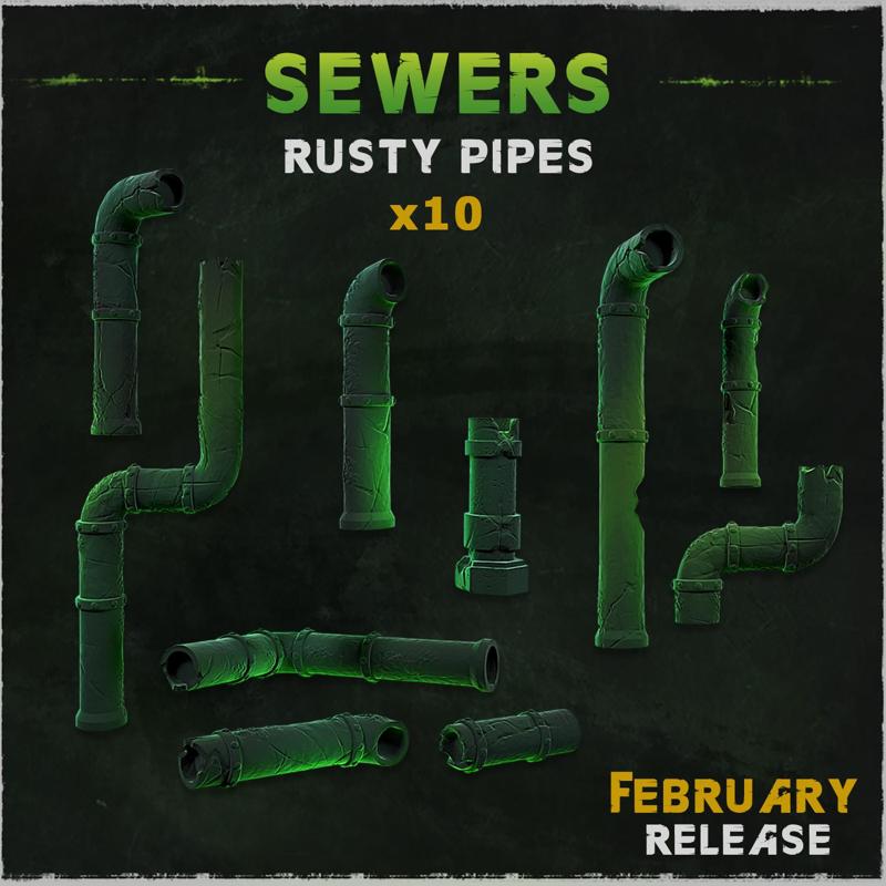 Rusty Pipes - Sewers Basing Bits