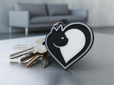 CAT KEYCHAIN
