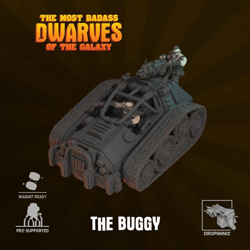 Sci-Fi Dwarf Buggy