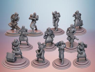 Sanctus Manipulus. Heavy Weapon Specialists (Bundle)