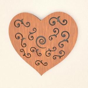 Heart Wall Decoration WAELLISH50