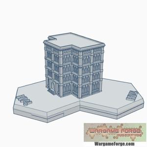 Gothic Building 63 Hex Map Scale HMSG063