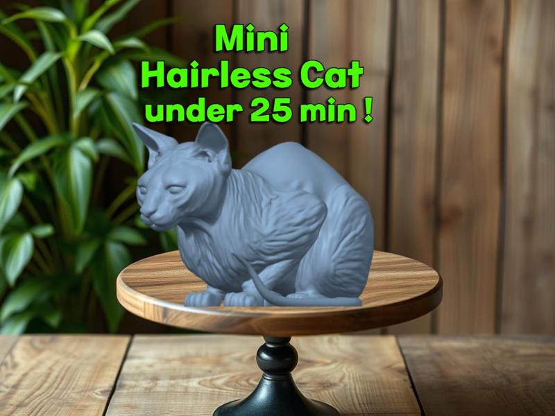 Mr. Wrinkles the Hairless cat