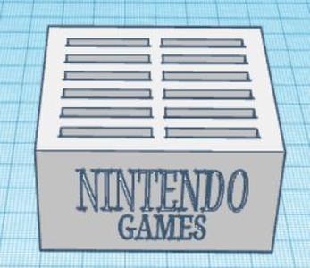 Nintendo game holder