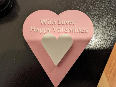 Heart Box With Custom Text