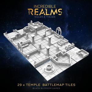 Temple Church Battle Map :: Incredible Realms Nulan & Tnjan