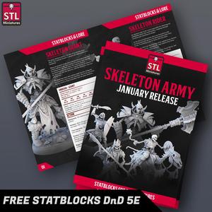StatBlocks - Skeleton Set