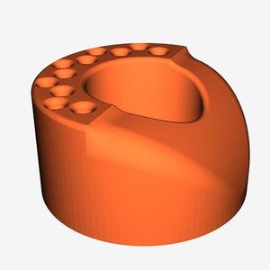 Porte Ebavureur Vertical