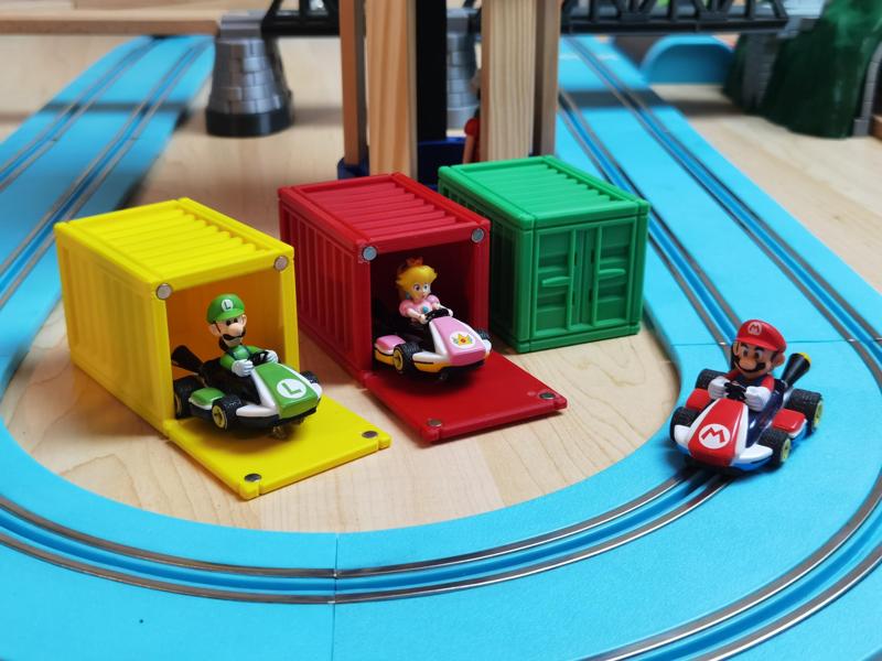 CARRERA GO FIRST sized car garage/container