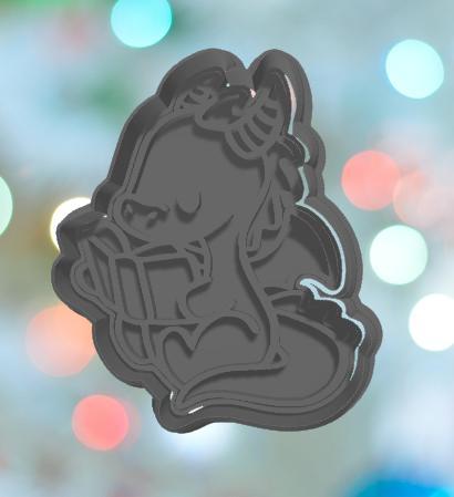 Dragon 3 Cookie Cutter