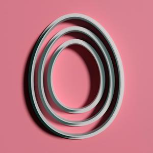 Egg Cookie Cutter Set – Easter Cutter – Mod 1 (3 Sizes)