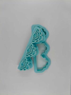 Stamp with Cutter lace shape