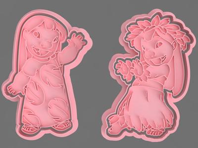 LILO CUTTERS FOR COOKIES AND FONDANT