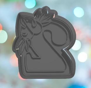 Safari Number 2 Cookie Cutter